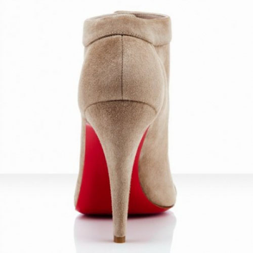 Christian Louboutin Maotic 120mm Ankle Boots Camel